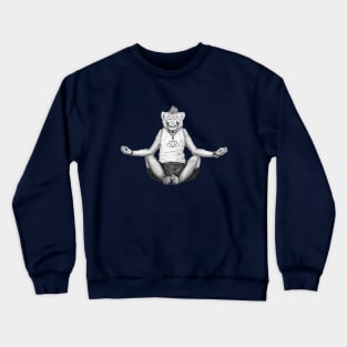 Monkey Yoga Crewneck Sweatshirt